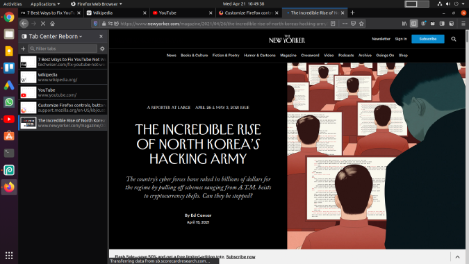 Chrome と Firefox で Edge の垂直タブ機能を入手する方法