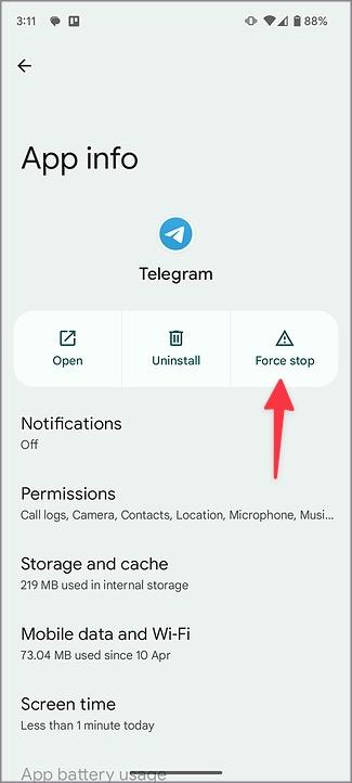 Wi-Fi で動作しない Telegram に関するトップ 11 の修正