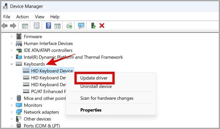Windows でスリープ モード後にキーボードが動作しない問題を解決する 7 つの方法