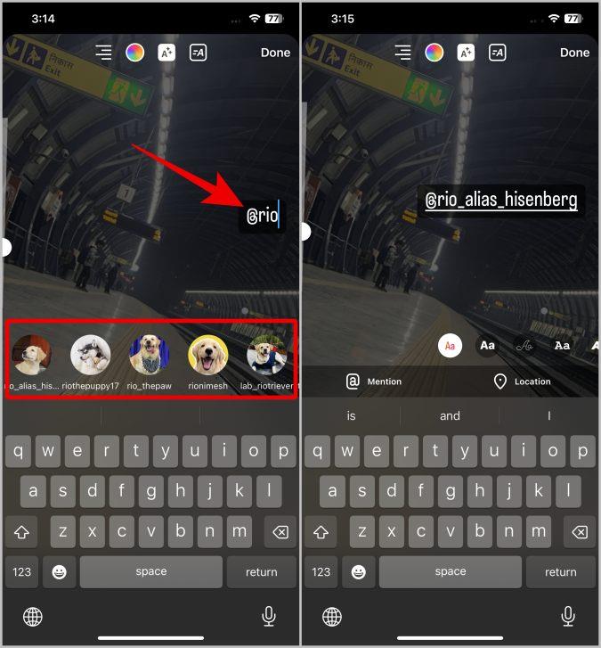 Instagram ストーリーで誰かにメンションする 5 つの方法