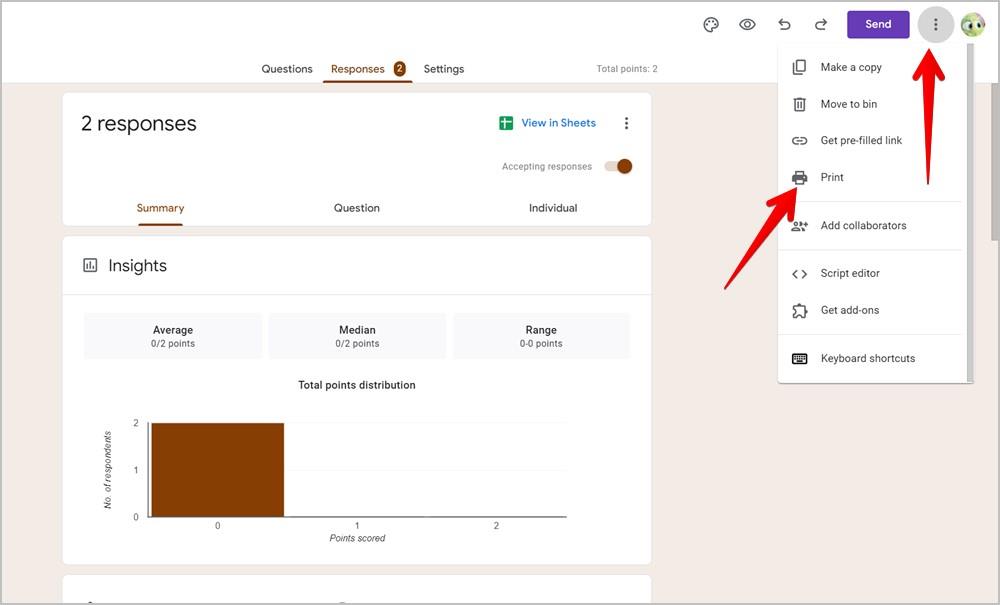 Google フォームの回答を PDF として無料でダウンロードする 5 つの方法