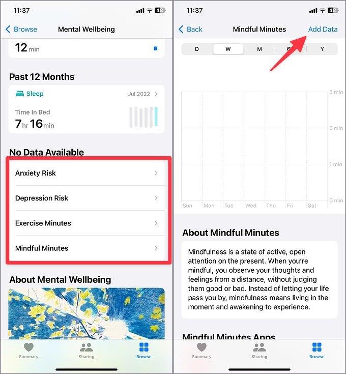 Apple Health でメンタルウェルビーイングを活用する方法