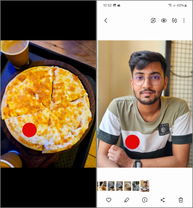 Samsung Galaxy 携帯電話の写真からカスタム ステッカーを作成する方法