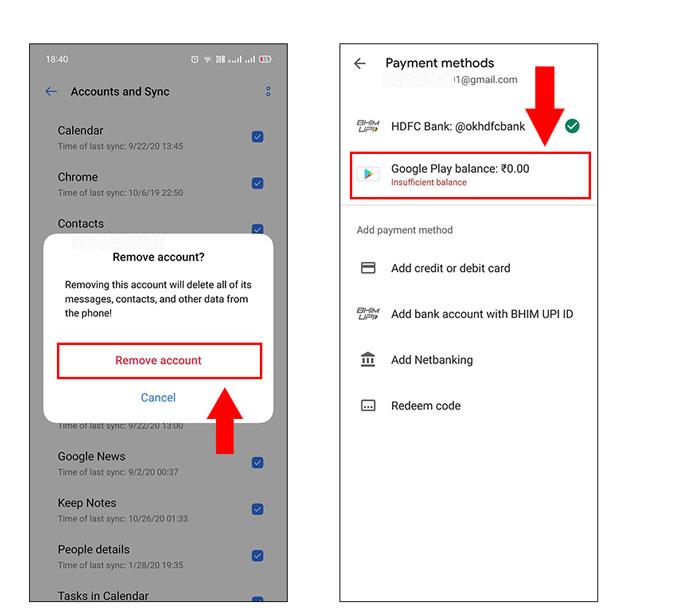 Android で Google Play ウォレットのアプリ内購入を変更する方法