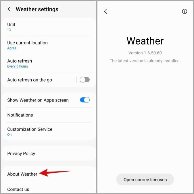 Galaxy Phone で Samsung 天気アプリが動作しない、または更新されない場合のトップ 6 の修正