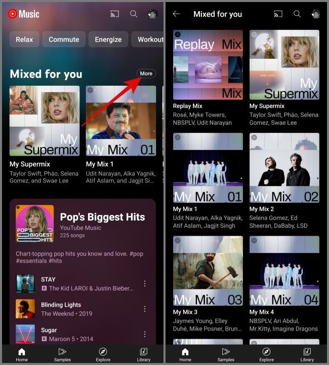 YouTube Music の記号とアイコンの意味