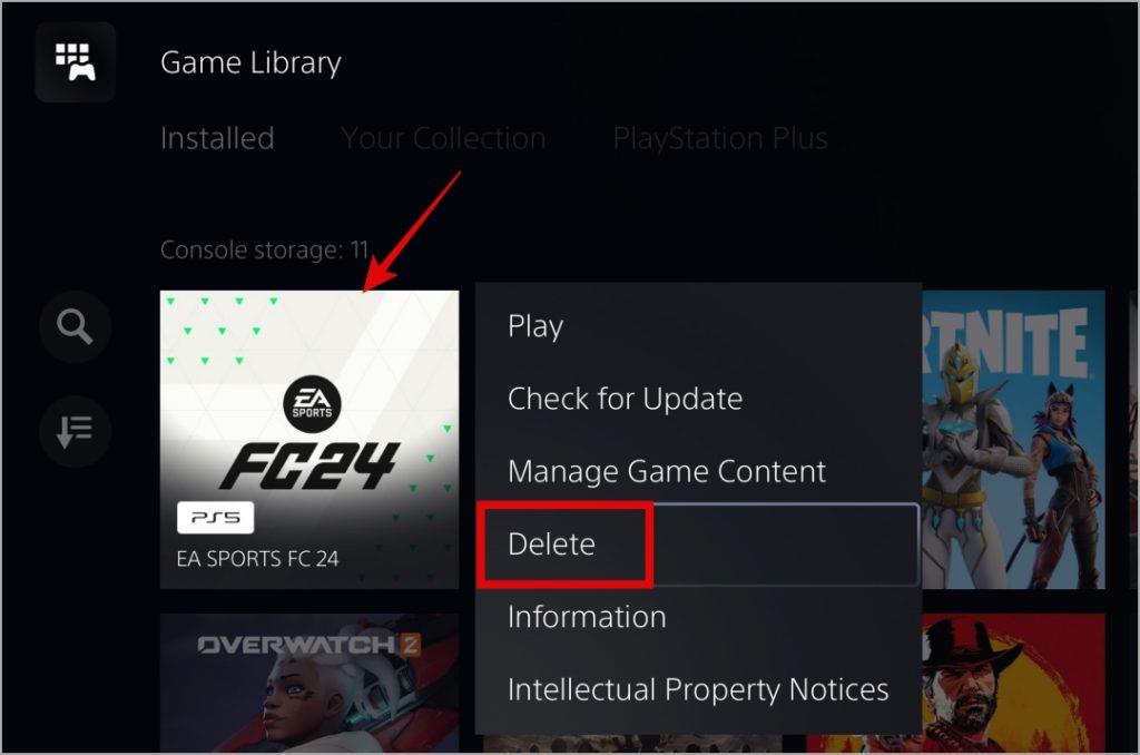 PS5 からゲームを削除するとどうなるか