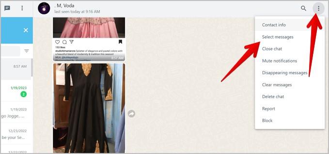 WhatsAppから複数の写真やビデオをダウンロードする方法