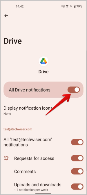 Android で永続的な通知を非表示にする方法