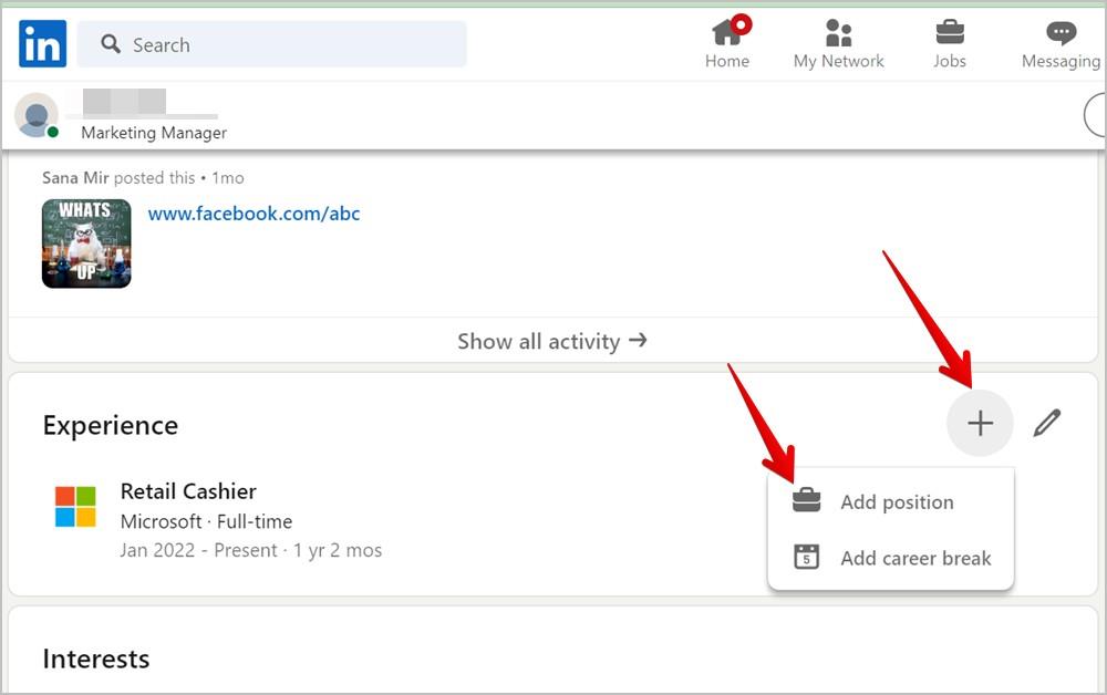 LinkedIn でエクスペリエンスを追加、編集、並べ替え、または削除する方法