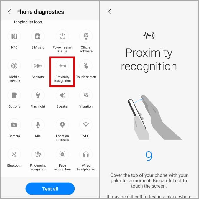Samsung Galaxy スマートフォンで近接センサーが機能しない場合の 7 つの修正