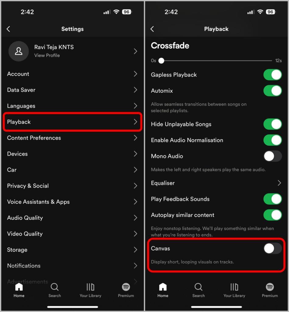 Spotify と YouTube Music でビデオを無効にする方法