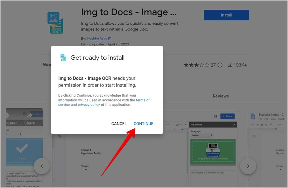 Google ドキュメントで画像をテキストに変換する 4 つの方法