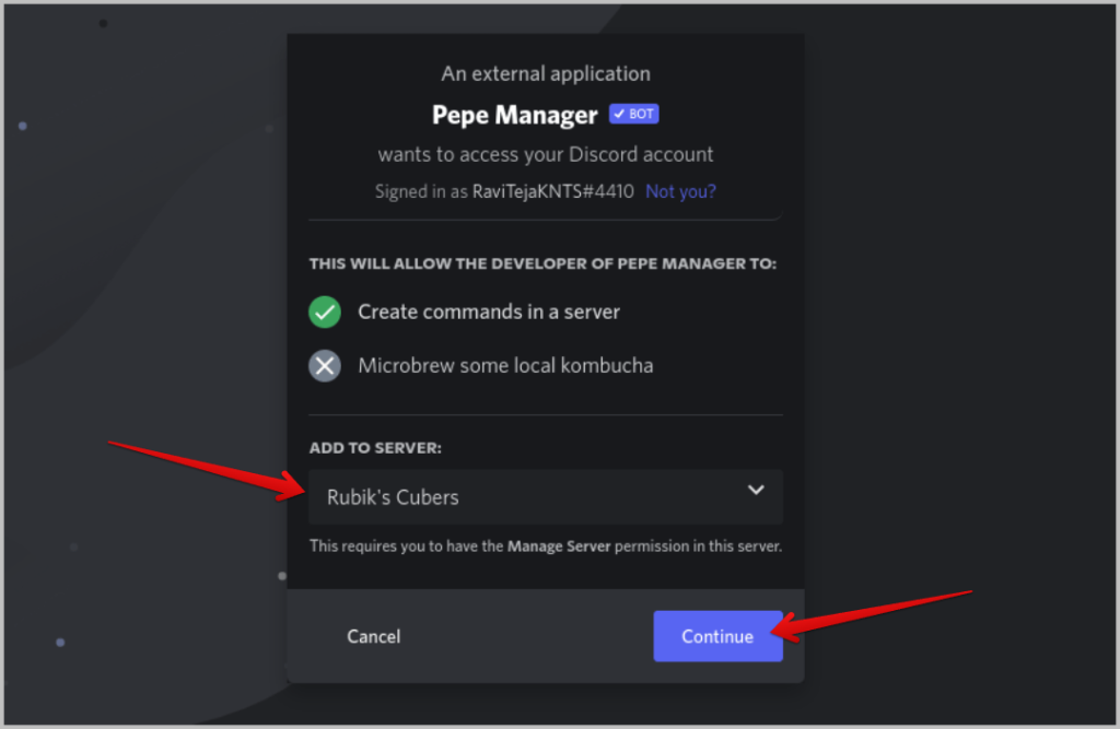 MEE6 レベル向けの無料の代替 Discord ボット