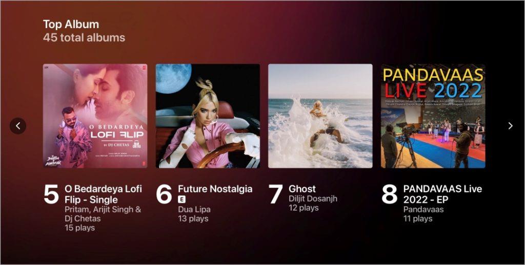 Apple Music リプレイを見つけて共有する方法