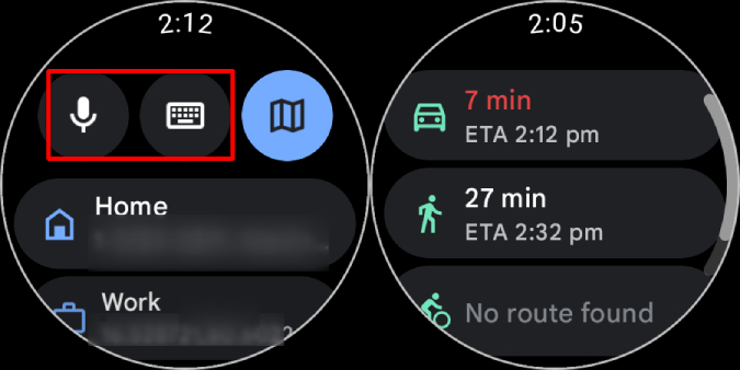 Samsung Galaxy Watch 4 および 5 で Google マップを使用する方法