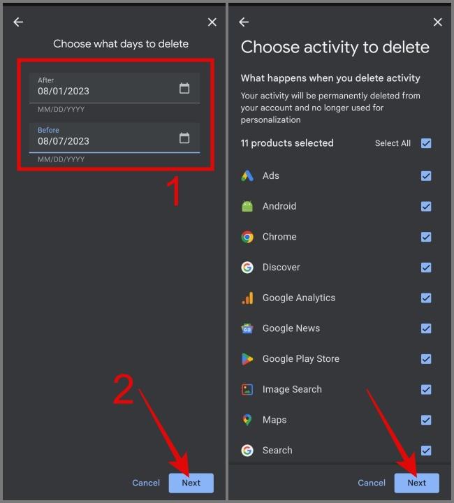 すべての Google アクティビティにアクセスして削除する方法