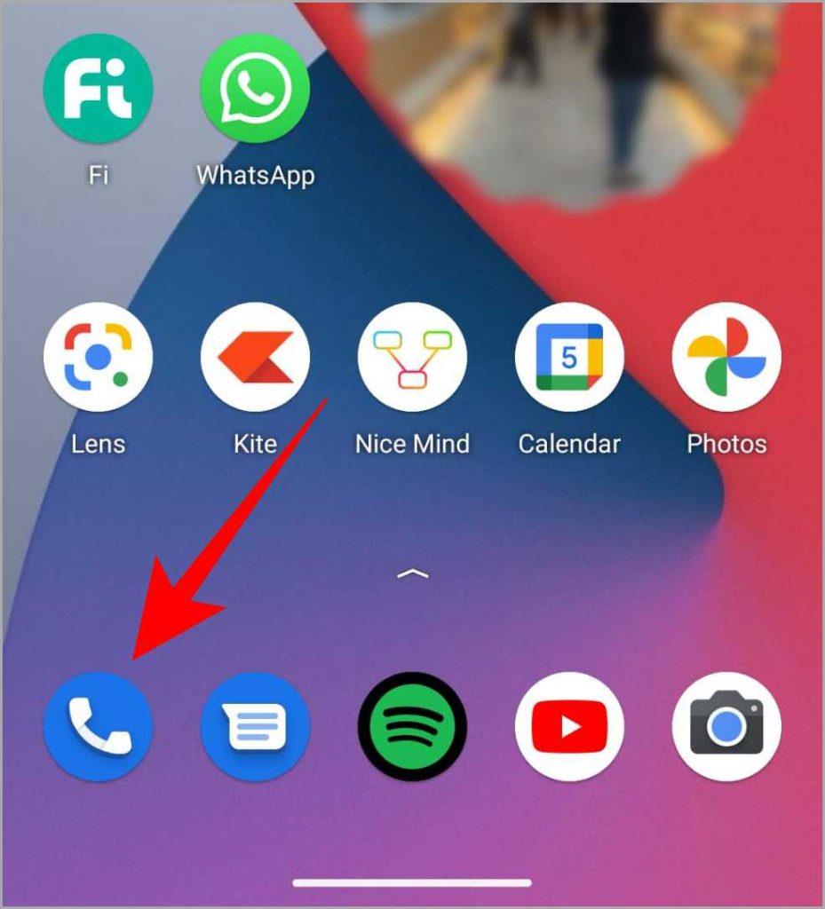 Samsung Galaxy 携帯電話でボイスメールを設定する方法