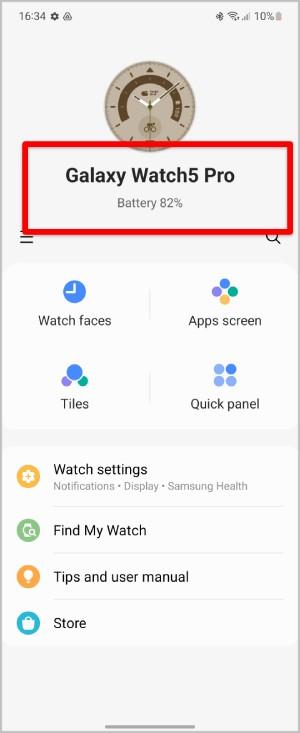 私はどの Galaxy Watch を持っていますか