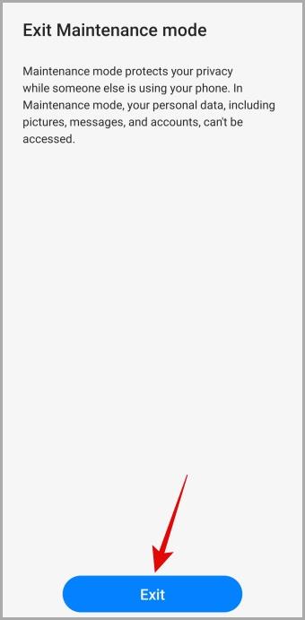 Samsung Galaxy スマートフォンでメンテナンス モードを使用する方法