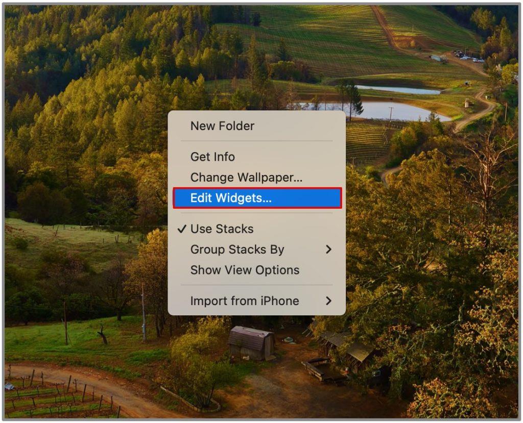macOS Sonoma でウィジェットを追加およびカスタマイズする方法