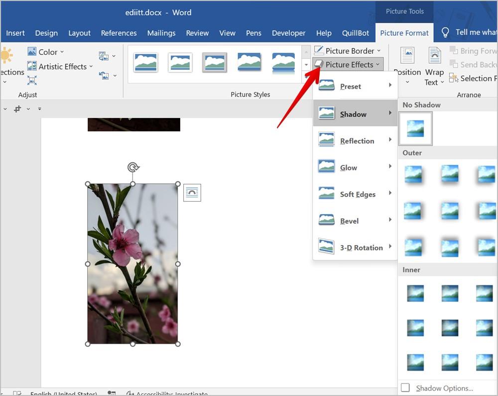 Word 文書で画像やスクリーンショットを編集する 15 のヒント