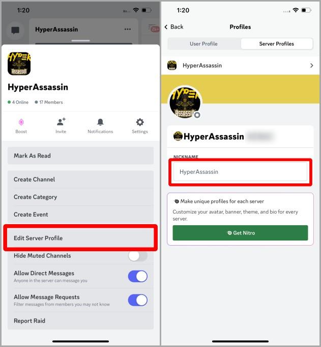 Web およびモバイルで Discord サーバーのニックネームを変更する方法