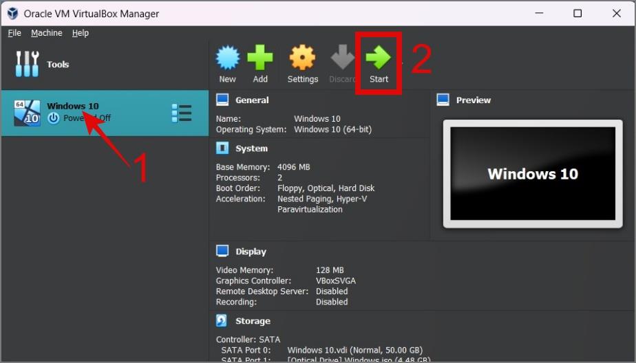 VirtualBox に Windows 10 をインストールする方法