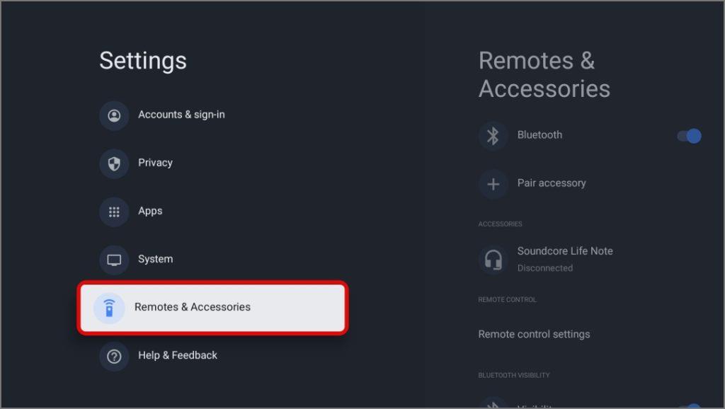 Bluetooth オーディオ デバイスを Google TV に接続する方法