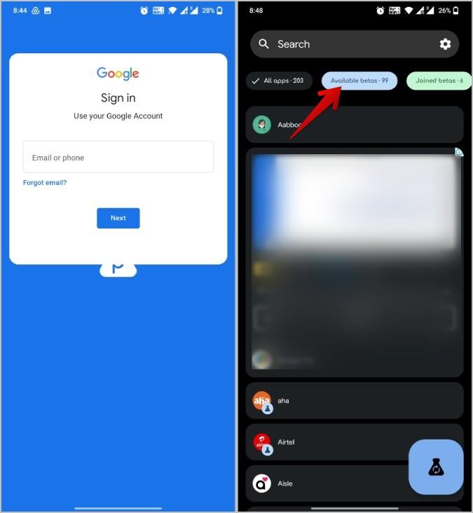 Play ストアを使用する/しないで Android アプリのベータ プログラムに参加する方法