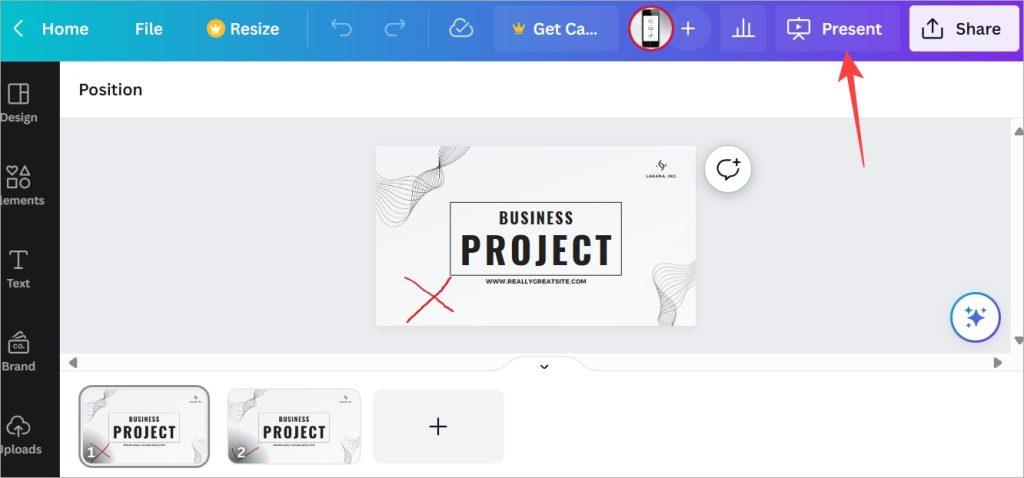 Canvaを使用してプレゼンテーションを作成および実行する方法