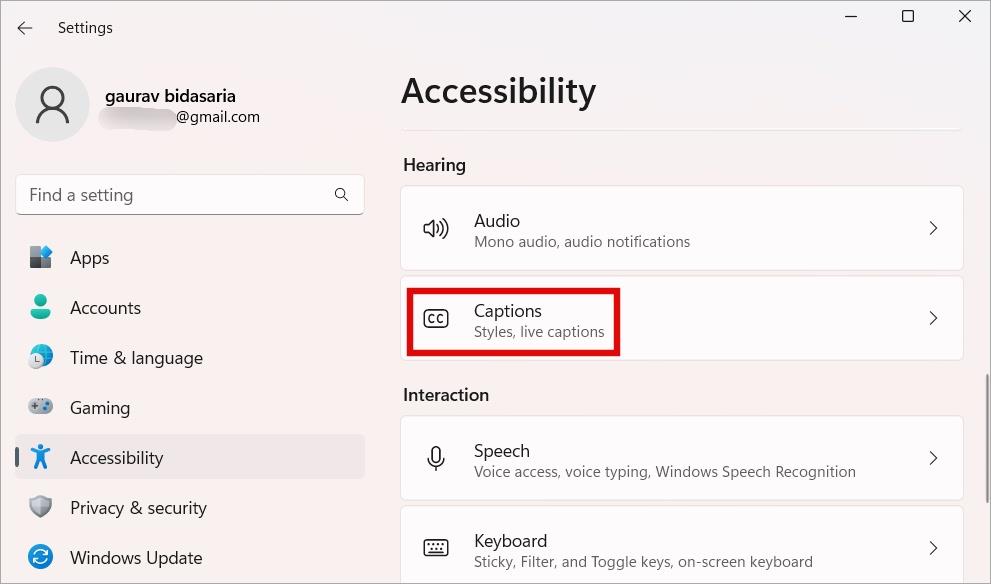 Windows 11のゲームで字幕を有効にする方法
