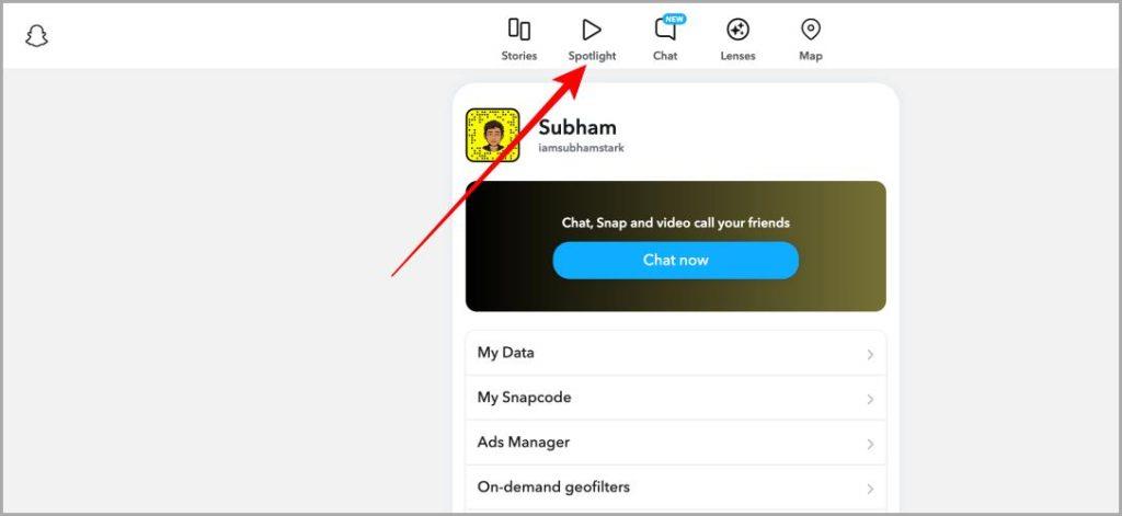 Web で Snapchat を使用する方法 (PC および Mac)