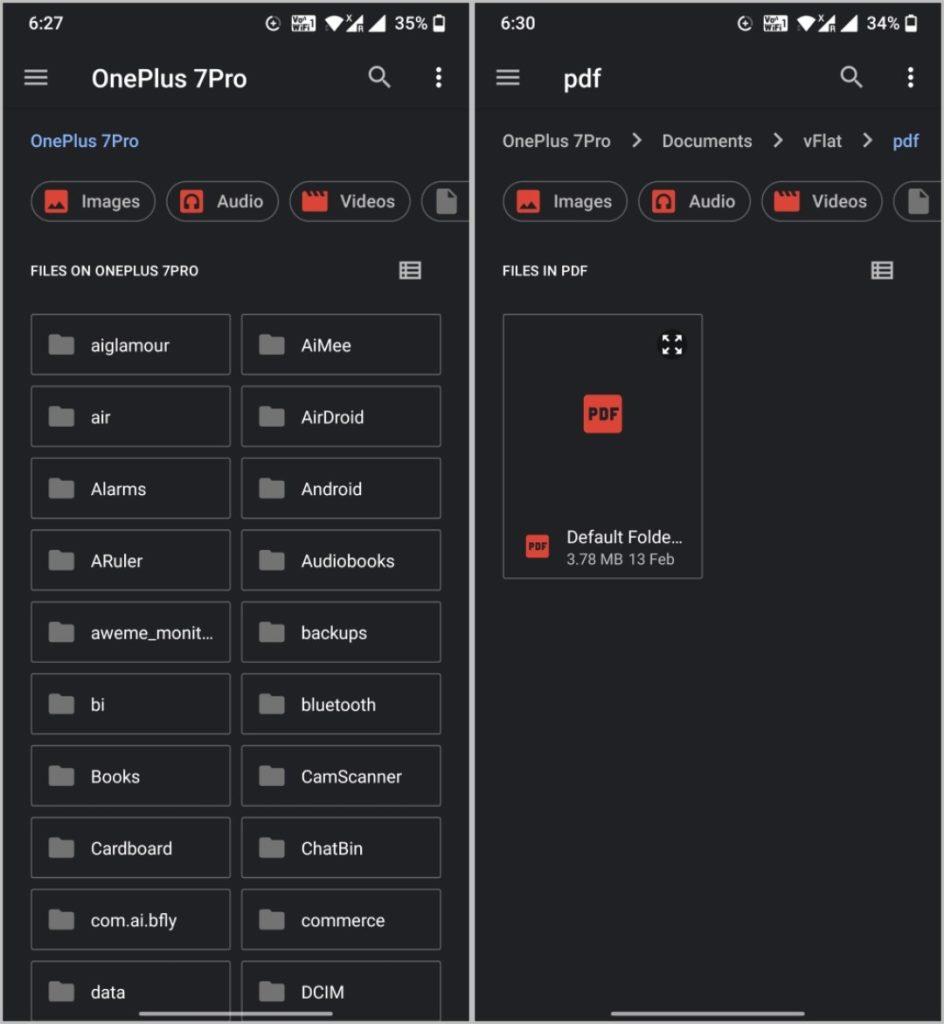 Androidのホーム画面にファイル/フォルダーのショートカットを追加する方法