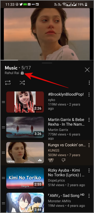 YouTube の記号とアイコンの意味
