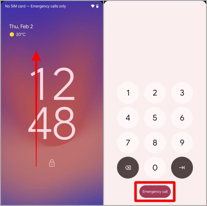 Androidのロック画面に緊急連絡先を追加してアクセスする方法