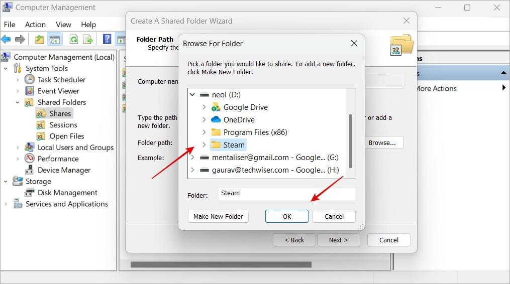 Windows 10/11でこのPCにカスタムフォルダーを追加する方法