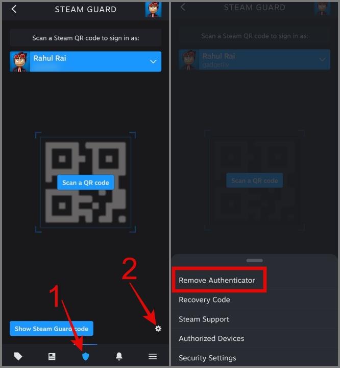 Steam Guardモバイル認証システムを無効にする2つの方法