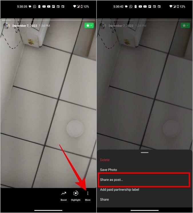 Instagramの投稿とストーリーを非表示/アーカイブする方法