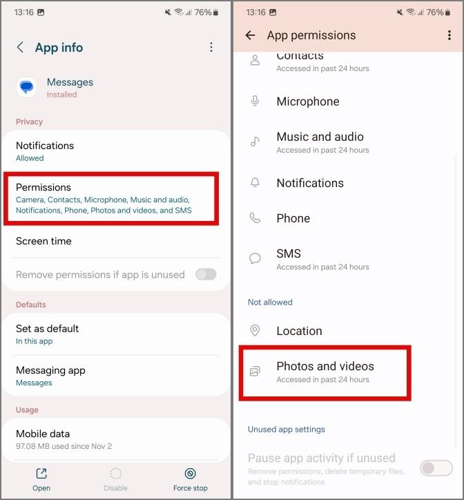 Samsung Galaxy 携帯電話が写真を送信しない場合の 7 つの修正