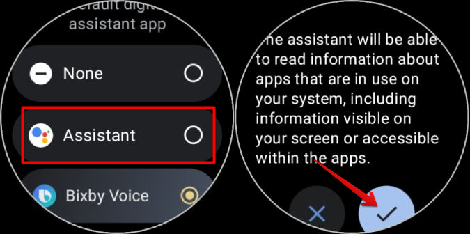 Samsung Galaxy Watch で Google アシスタントをセットアップして使用する方法