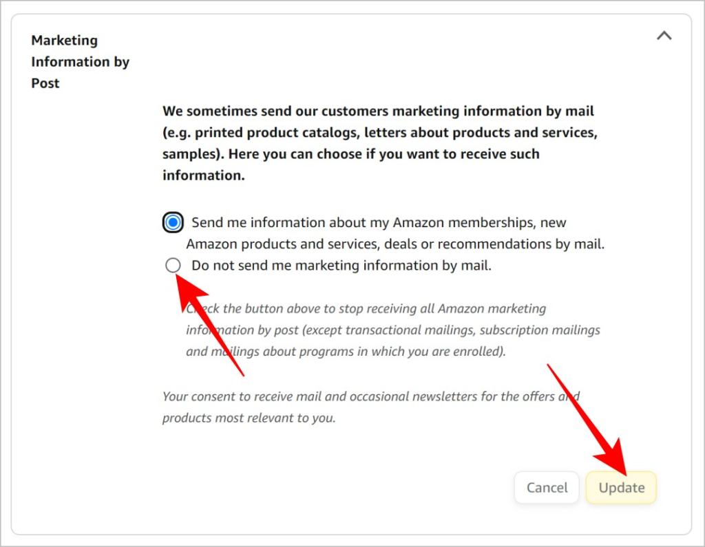 Amazon Email、Alexa、アプリの通知を無効にする方法