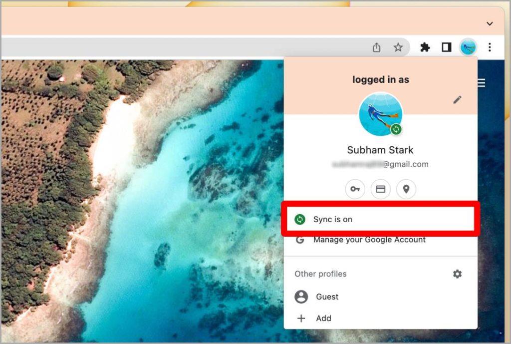 Chrome ブラウザで Google アカウントにサインインおよびサインアウトする方法