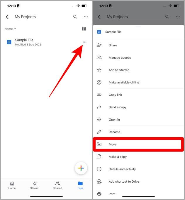 モバイルとウェブ上の Google ドライブの共有フォルダーに Google ドキュメントを追加する 2 つの方法