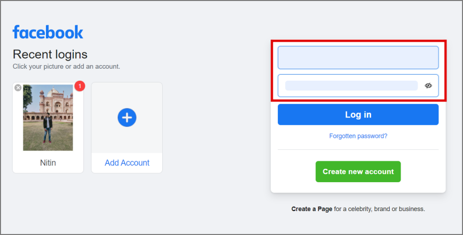 Facebook からログアウトするとどうなるか