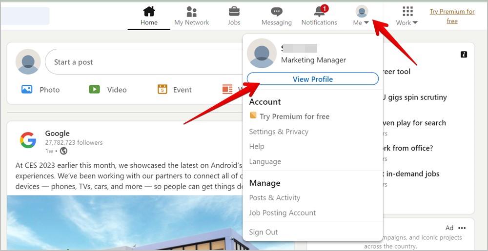 LinkedIn でエクスペリエンスを追加、編集、並べ替え、または削除する方法