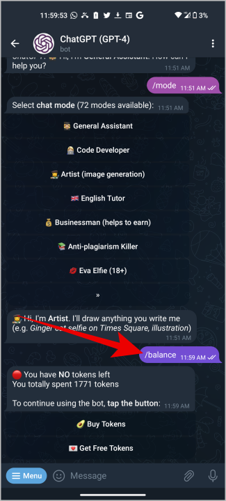 Telegram でどこでも ChatGPT を使用する方法