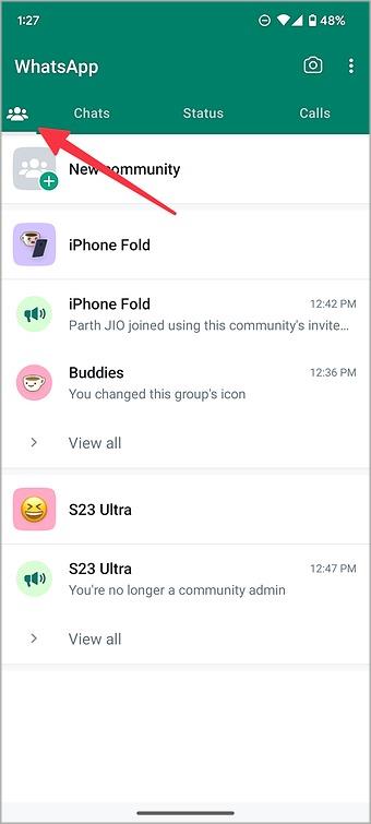 デスクトップとモバイルで WhatsApp コミュニティ管理者を管理する方法