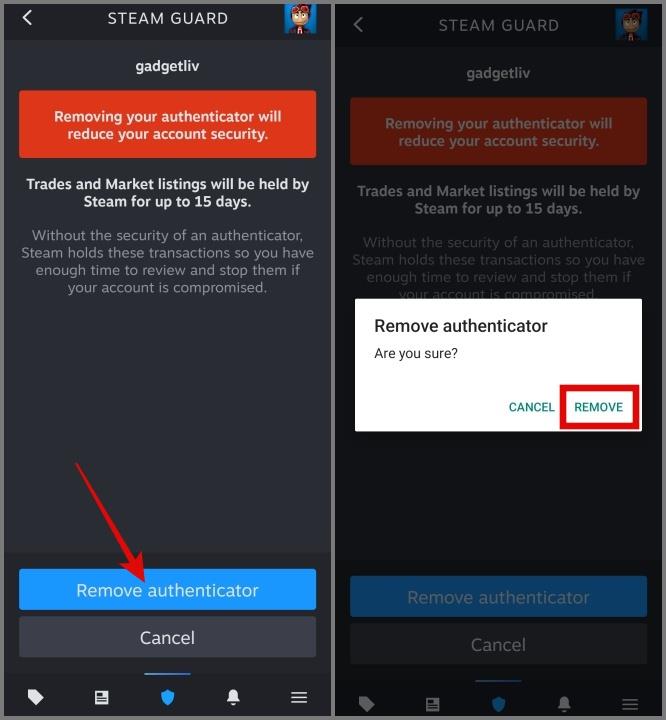 Steam Guardモバイル認証システムを無効にする2つの方法