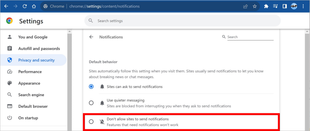 デスクトップとモバイルで Chrome 通知を無効にする方法